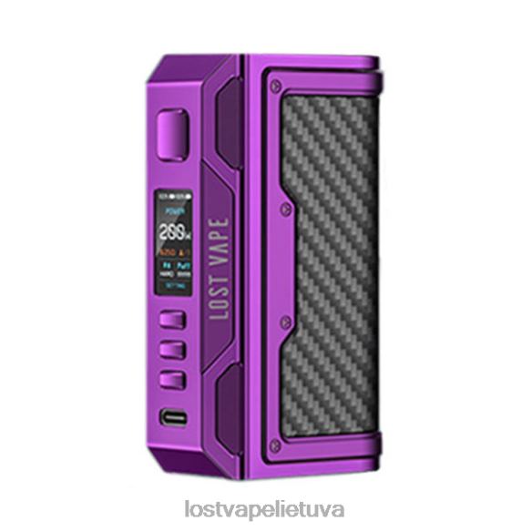 Lost Vape Wholesale - Lost Vape Thelema quest 200w mod violetinis/anglies pluoštas 20V88186
