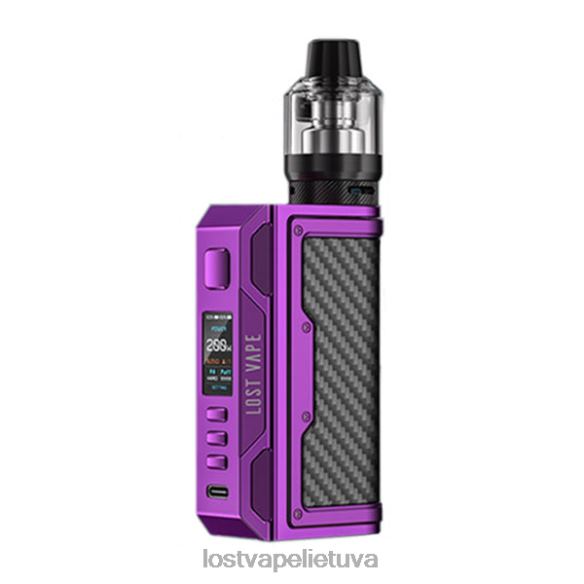 Lost Vape Review Lietuva - Lost Vape Thelema quest 200w rinkinys violetinis/anglies pluoštas 20V88147