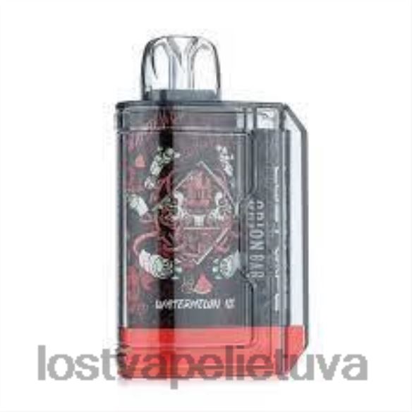 Lost Vape Flavors Lietuva - Lost Vape Orion baras vienkartinis | 7500 pūkų | 18 ml | 50 mg riboto leidimo arbūzų ledas 20V8885